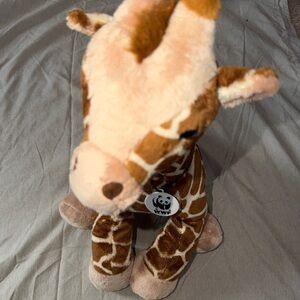 Build-a-Bear special edition WWF Plush Giraffe Toy vintage rare find